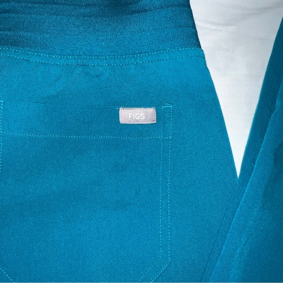 FIGS Pacific Blue Scrub Pants XXS Regular - Picture 2 of 4